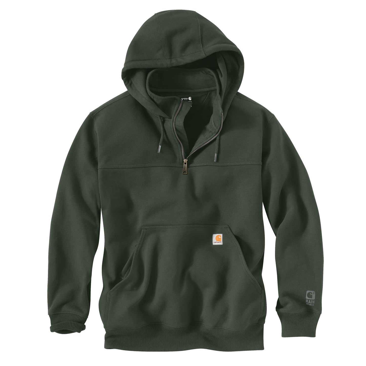 CARHARTT - RAIN DEFENDER LOOSE FIT HEAVYWEIGHT QUARTER-ZIP SWEATSHIRT - 100617