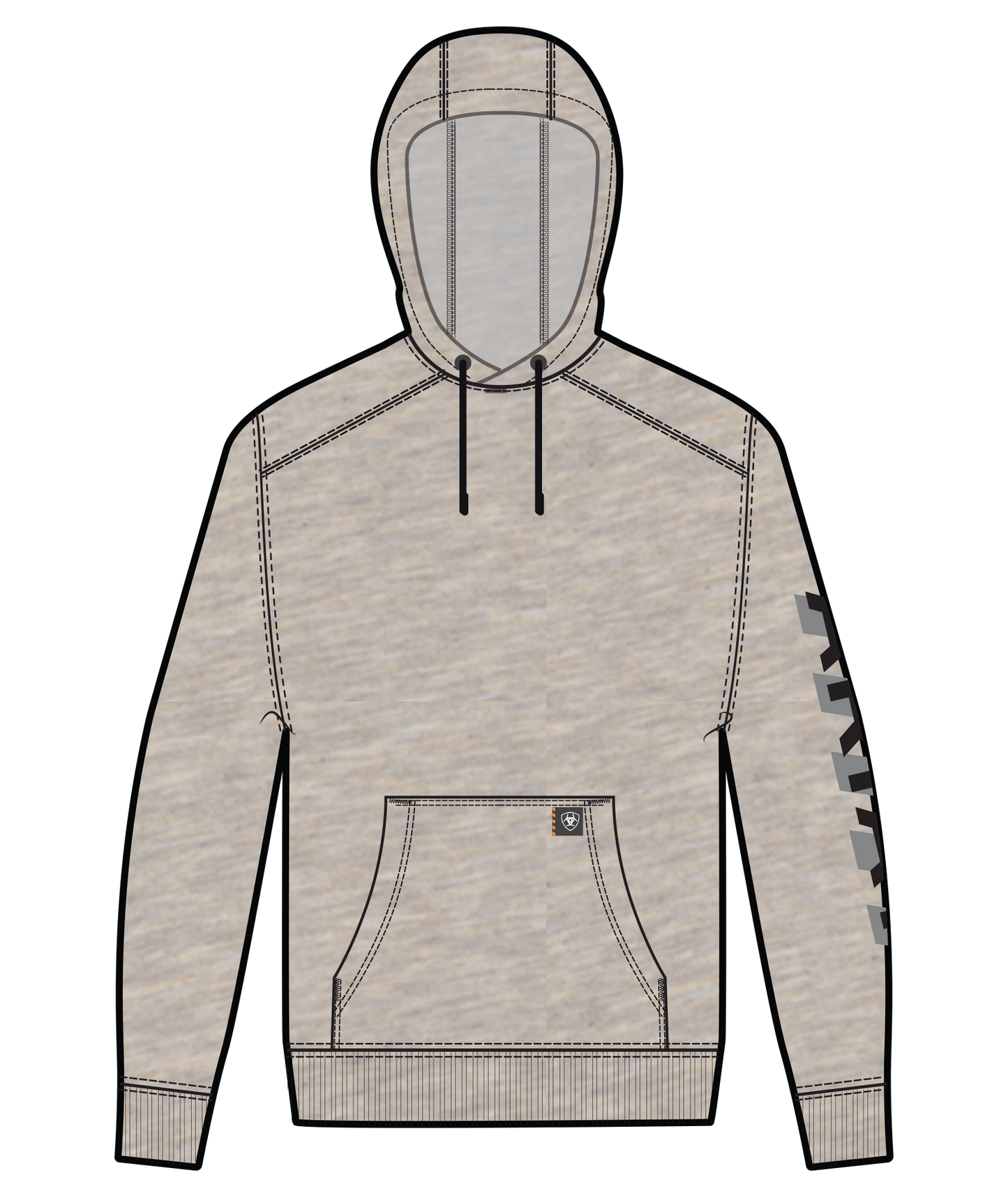 ARIAT - REBAR LIGHTWEIGHT LOGO HOODIE - 10062712