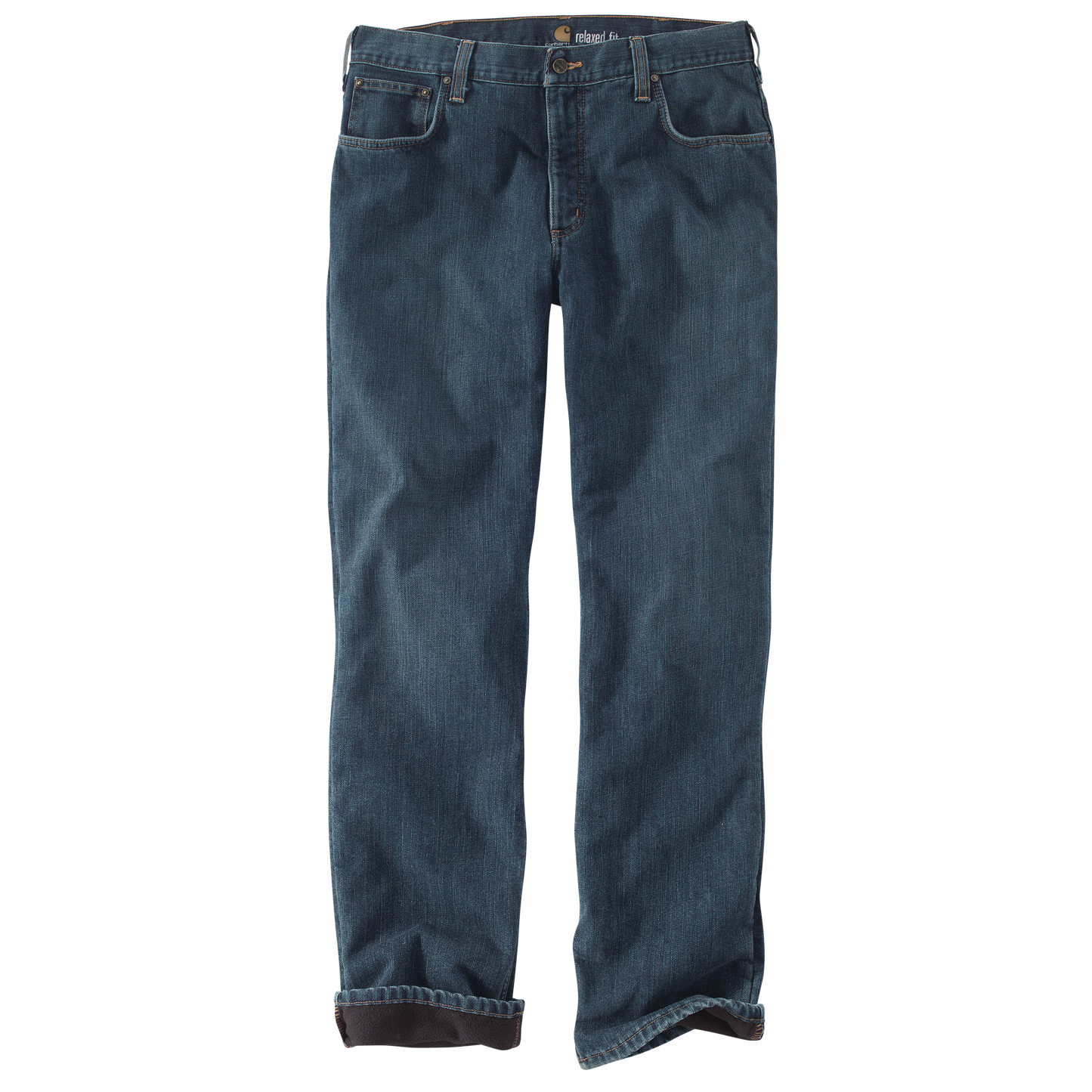 CARHARTT - RELAXED FIT HALTER JEAN FLEECE LINED - 102803