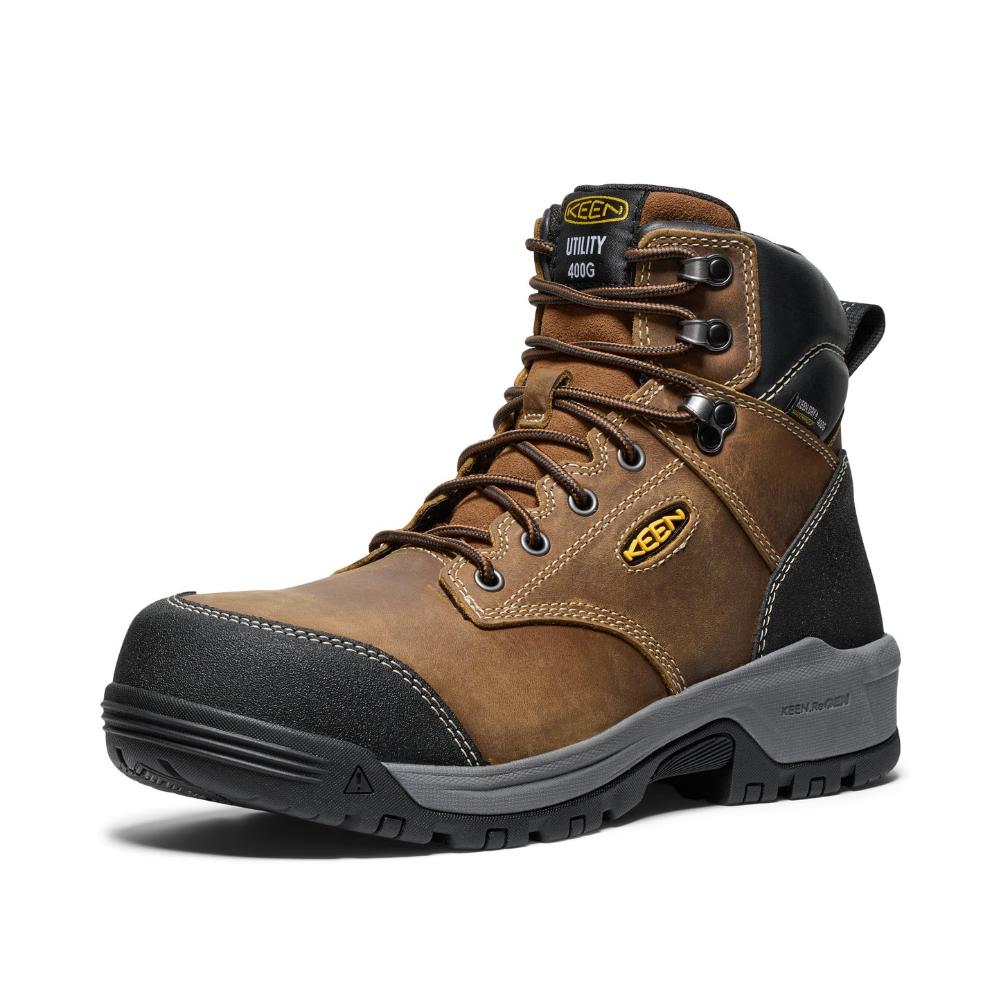 KEEN - 6" EVANSTON 400G INSULATED BOOT - WATERPROOF (CARBON-FIBER TOE) - 1029845