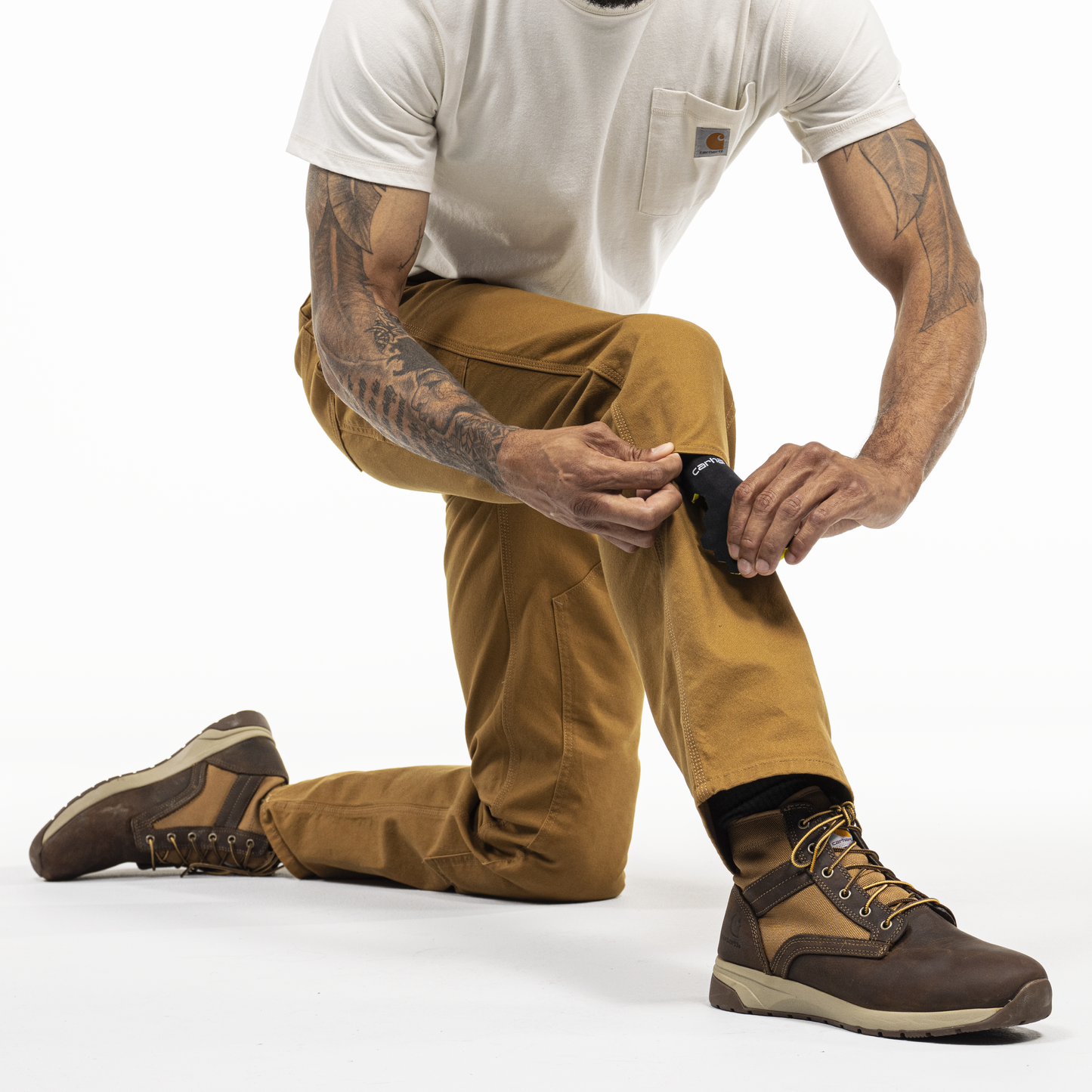 CARHARTT - RUGGED FLEX RELAXED FIT DUCK DOUBLE-FRONT UTILITY WORK PANT - 103334