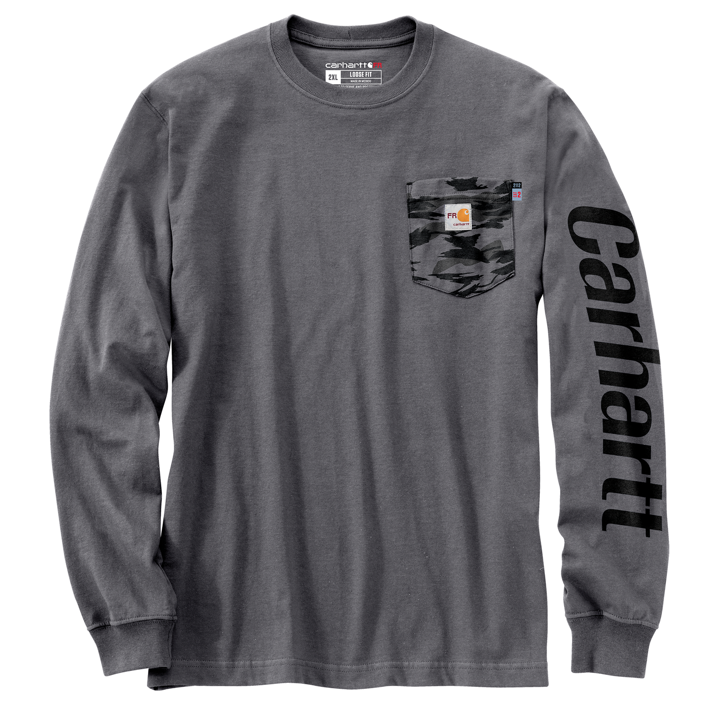 CARHARTT FR - FLAME RESISTANT FORCE LOOSE FIT LIGHTWEIGHT CAMO GRAPHIC T-SHIRT - 106617