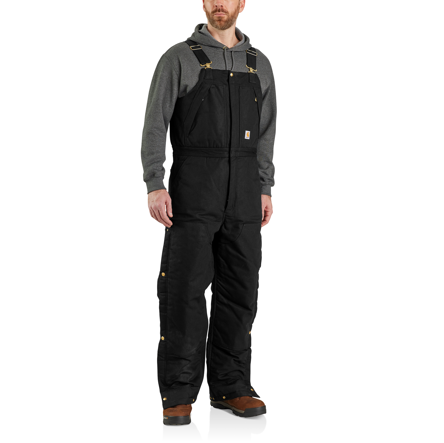CARHARTT - LOOSE FIT FIRM DUCK INSULATED BIBERALL - 105470