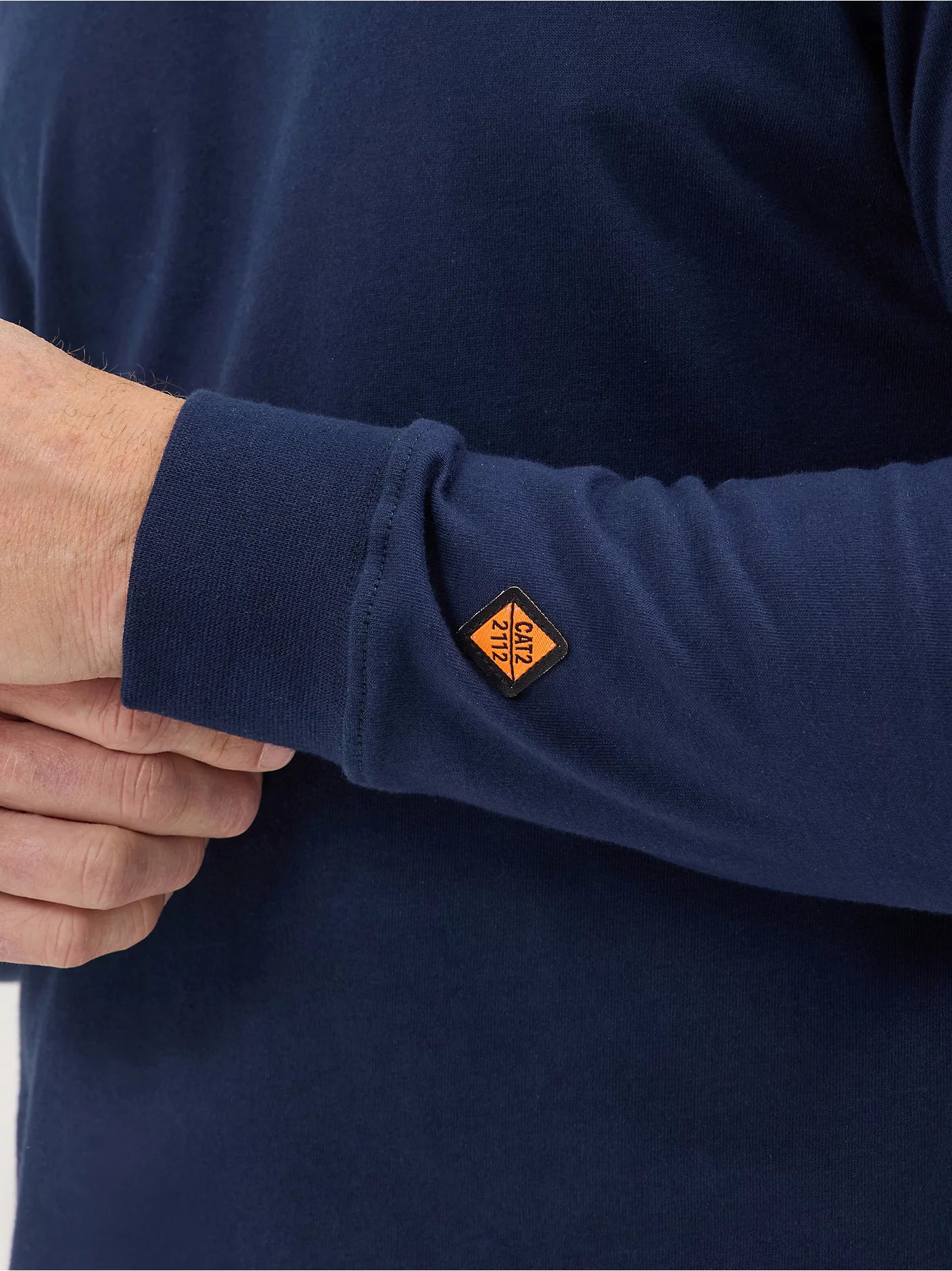 WRANGLER FR - FLAME RESISTANT LONG-SLEEVE BACK GRAPHICT-SHIRT - 112350147