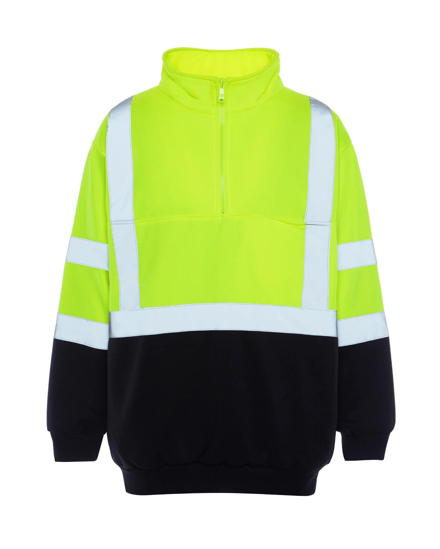 UTILITY PRO - HIVIS 1/4 ZIP SOFT SHELL PULLOVER - UPA542