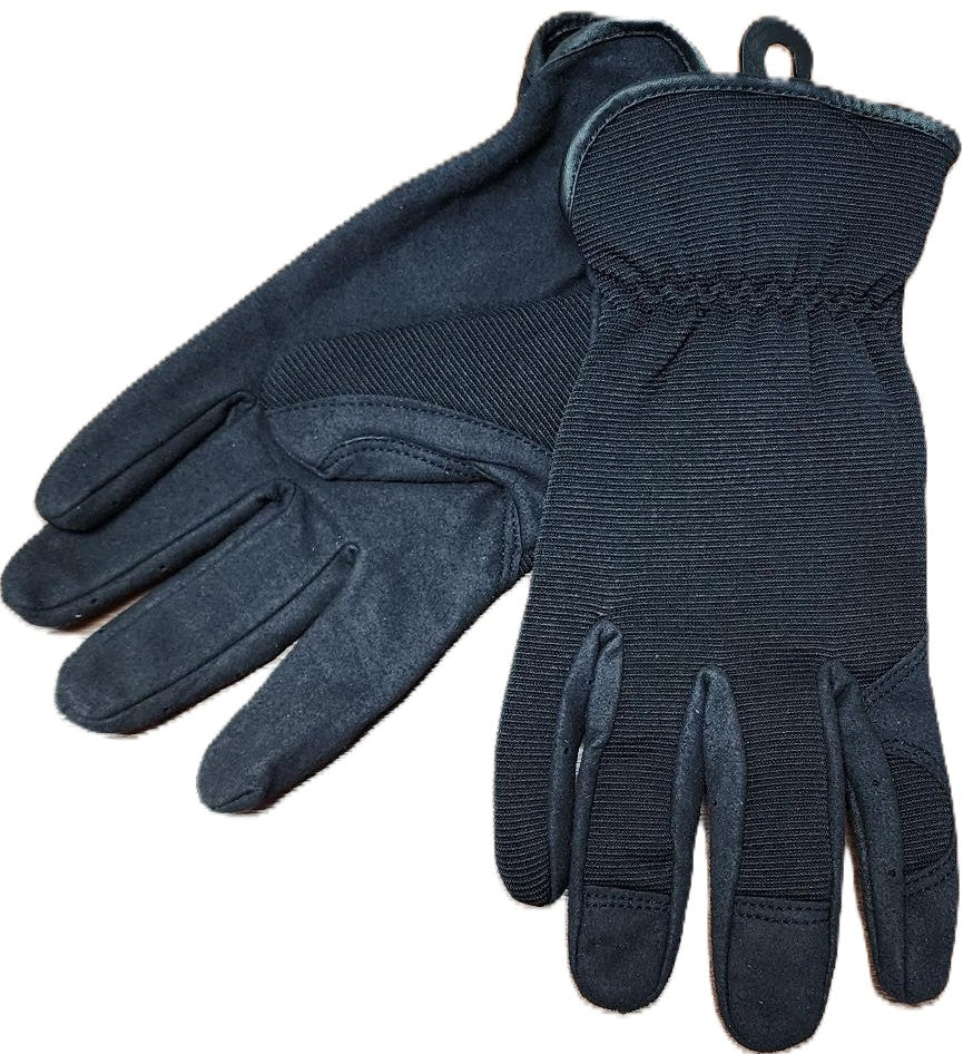 GOLDEN STAG - SYNTHETIC MECHANIC BLACK MESH GLOVES - 20
