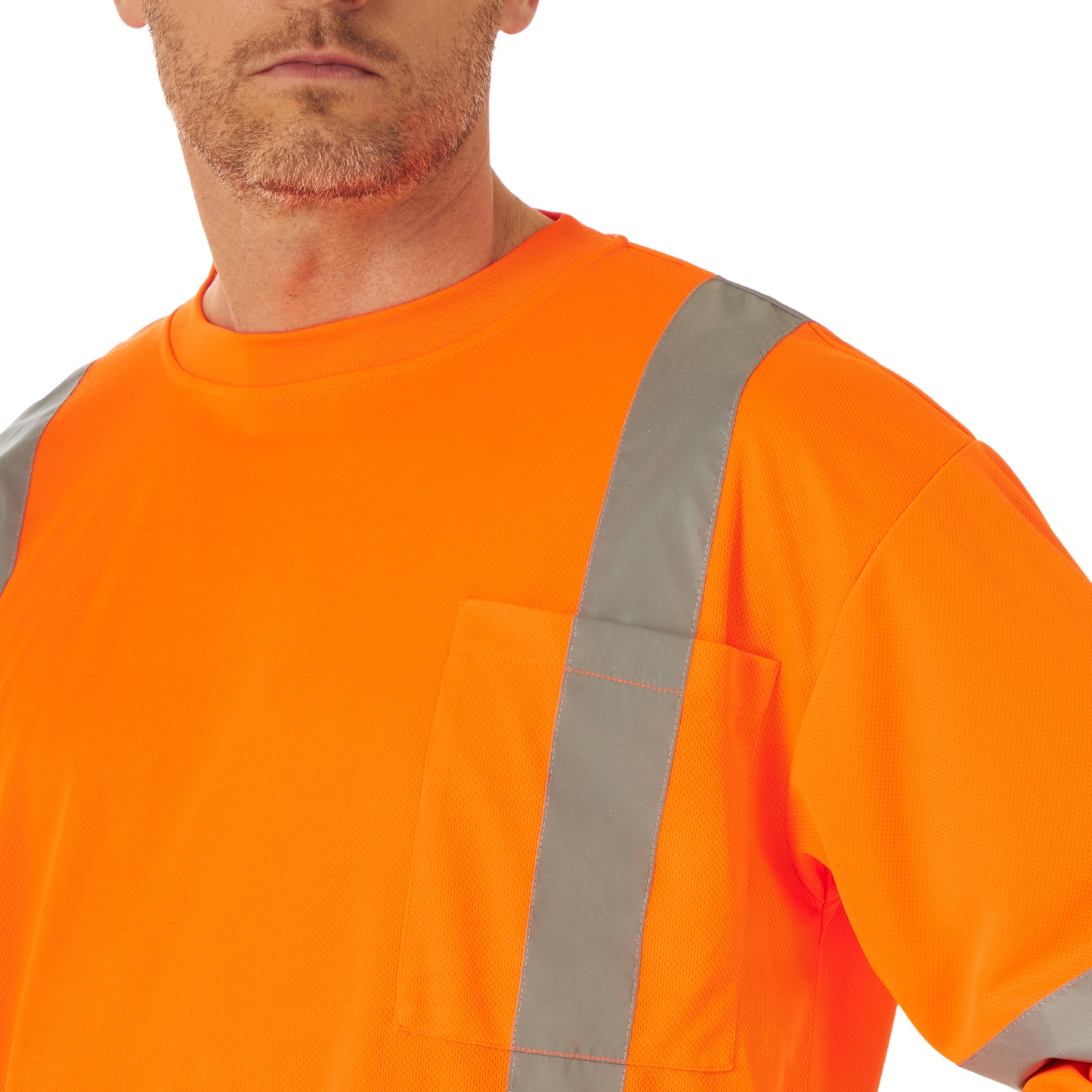 WRANGLER - WRANGLER RIGGS WORKWEAR HIGH VISIBILITY LONG SLEEVE T-SHIRT - 3W722SO