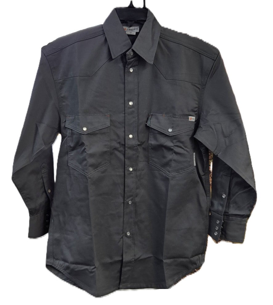 RASCO FR - CANVAS SNAP SHIRT