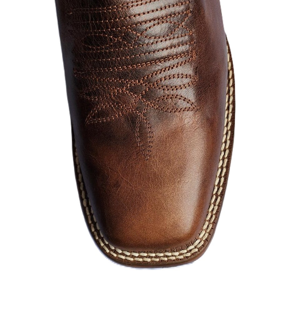 NOCONA - SQUARE TOE BROWN COWHIDE - NB5536