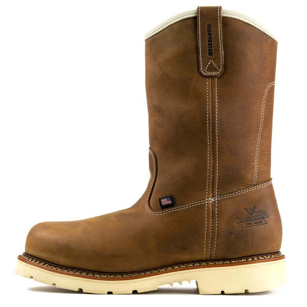 THOROGOOD - 11" AMERICAN HERITAGE - CRAZY HORSE WATERPROOF - PULL-ON WELLINGTON - AMERICAN MADE (SAFETY TOE) - 804-3320