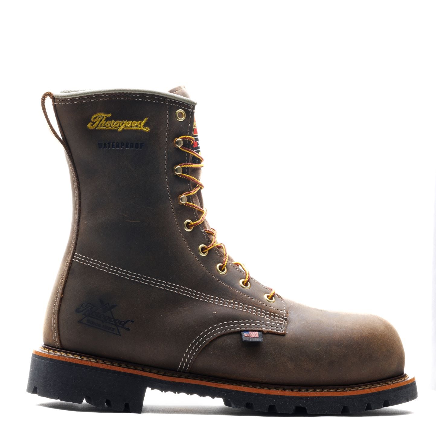 THOROGOOD - 8" AMERICAN LEGACY - 400G INSULATED - CRAZY HORSE - WATERPROOF - AMERICAN MADE (NANO TOE ) - 804-4520