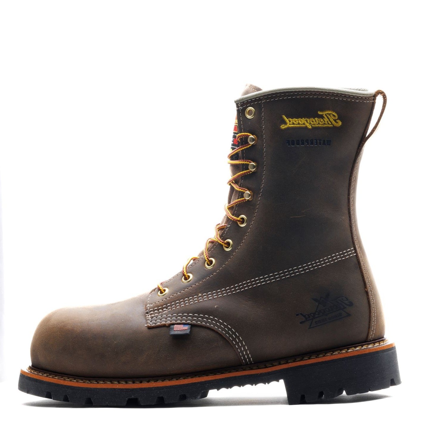 THOROGOOD - 8" AMERICAN LEGACY - 400G INSULATED - CRAZY HORSE - WATERPROOF - AMERICAN MADE (NANO TOE ) - 804-4520