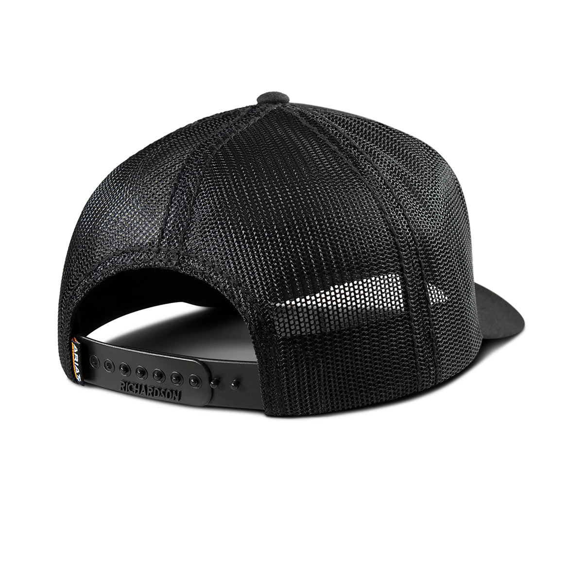 M&F - ARIAT WORK BLACK VENTED RAISED LOGO SNAPBACK - A290001501