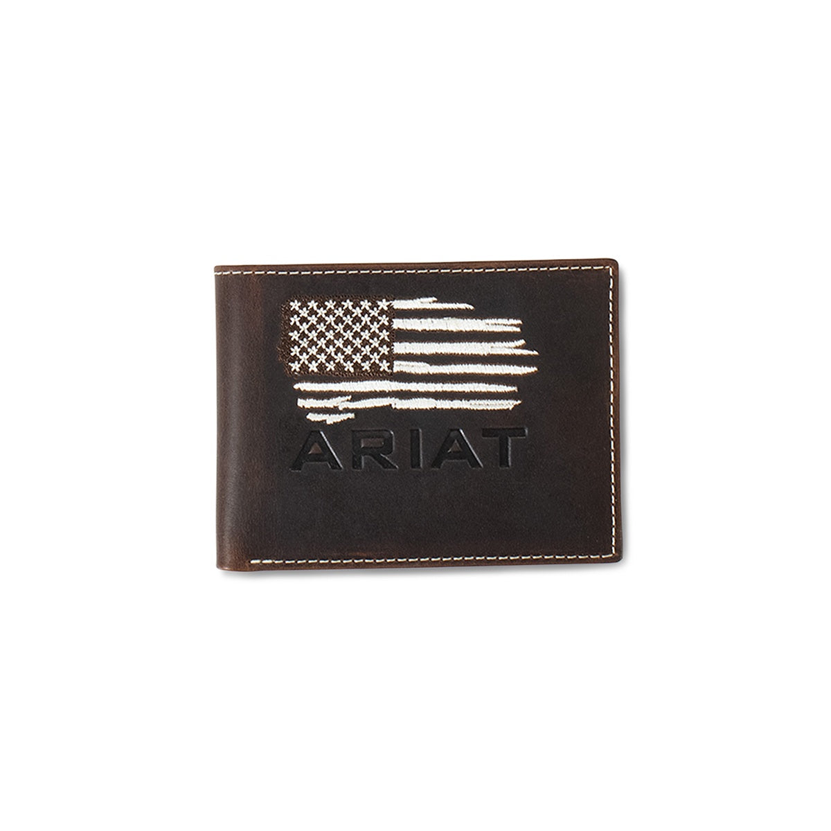 M&F - REMOVEABLE PASSCASE WALLET ARIAT FLAG - A3553834