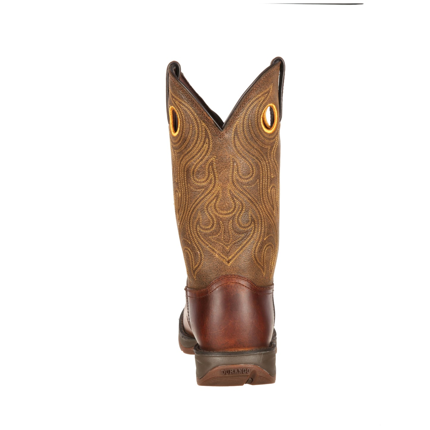 DURANGO - 12" REBEL BROWN SADDLE WESTERN BOOT - DB5468