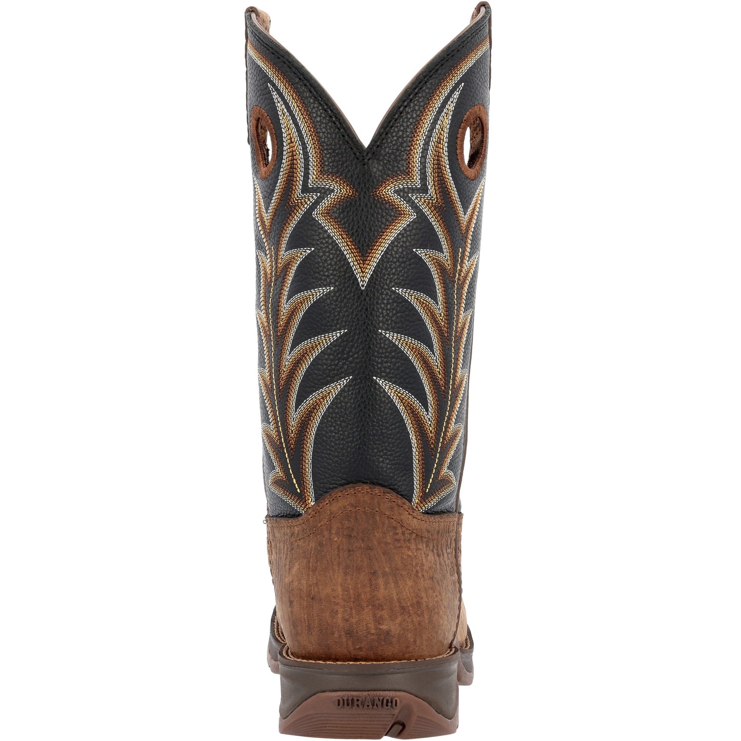 DURANGO - 12" REBEL OAK BARK MIDNIGHT WESTERN BOOT - DDB0428