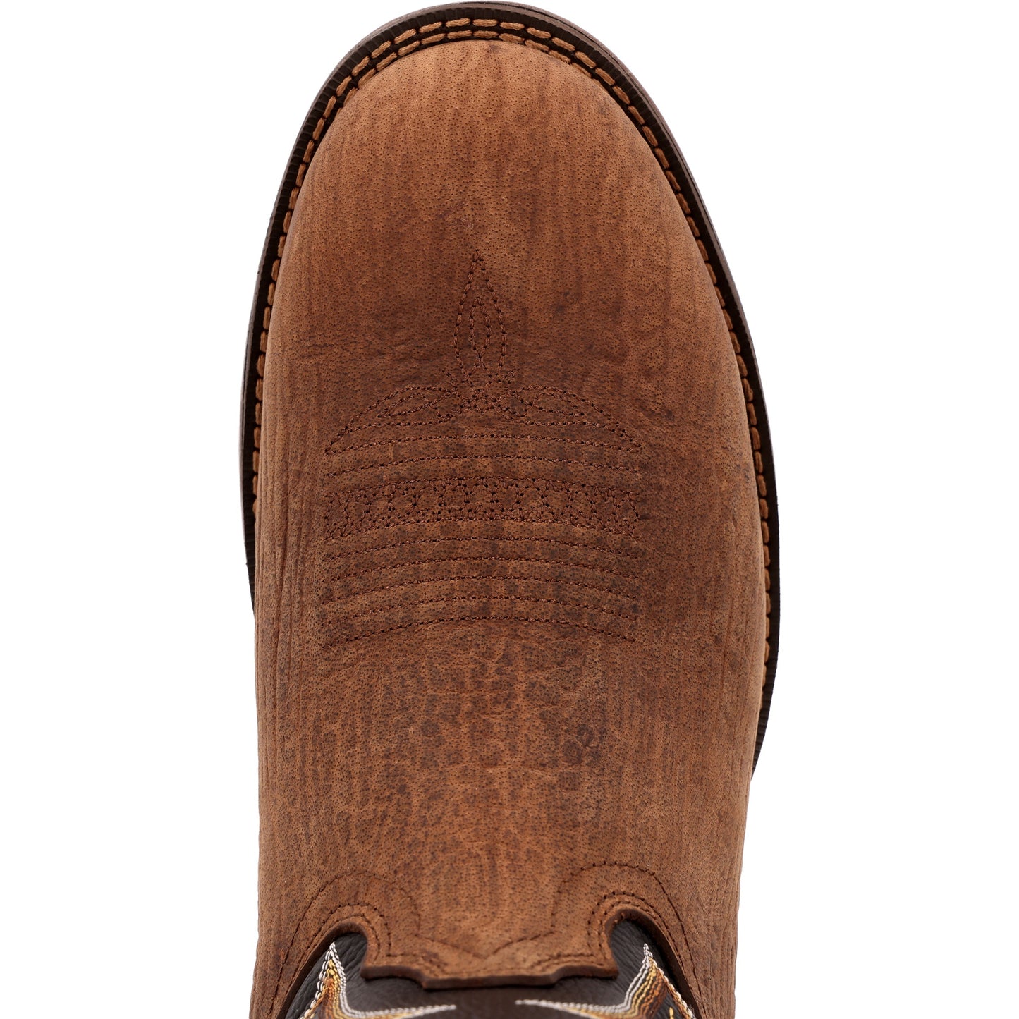 DURANGO - 12" REBEL OAK BARK MIDNIGHT WESTERN BOOT - DDB0428
