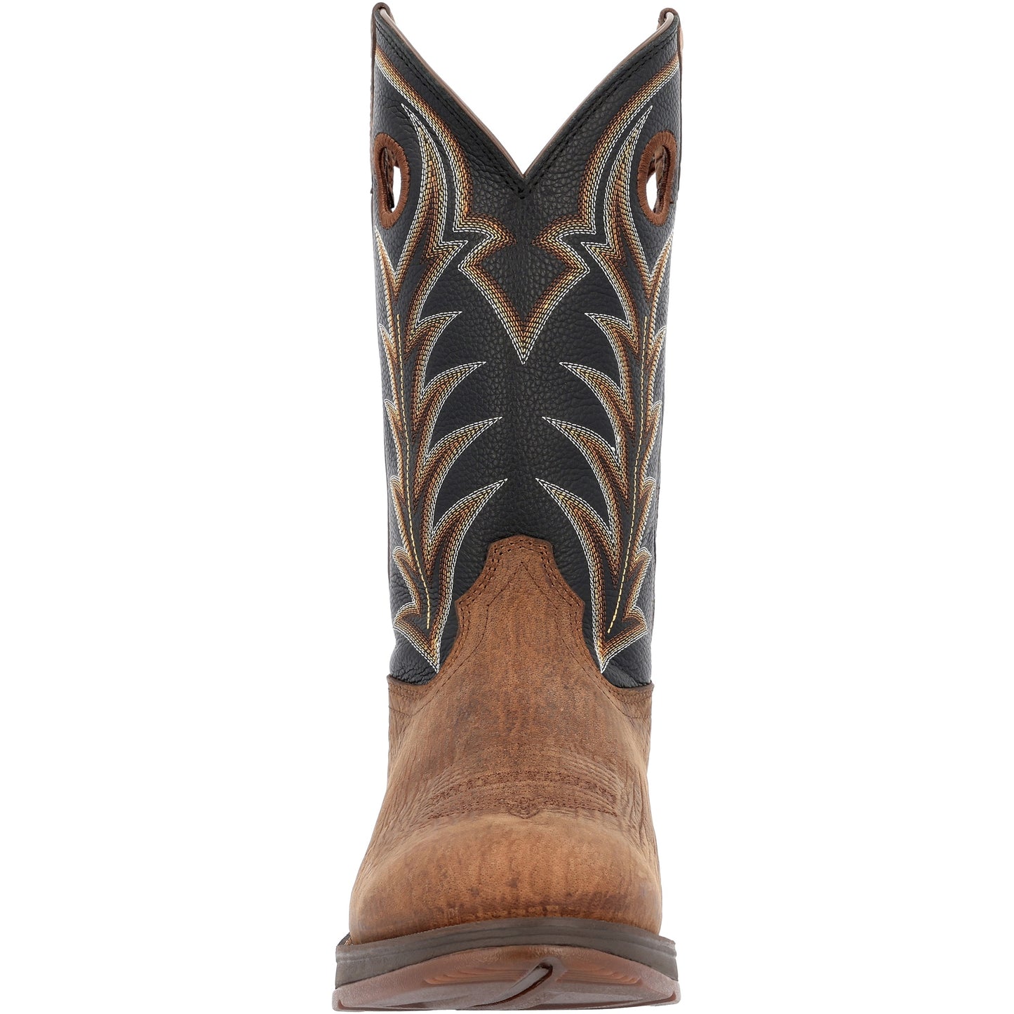 DURANGO - 12" REBEL OAK BARK MIDNIGHT WESTERN BOOT - DDB0428