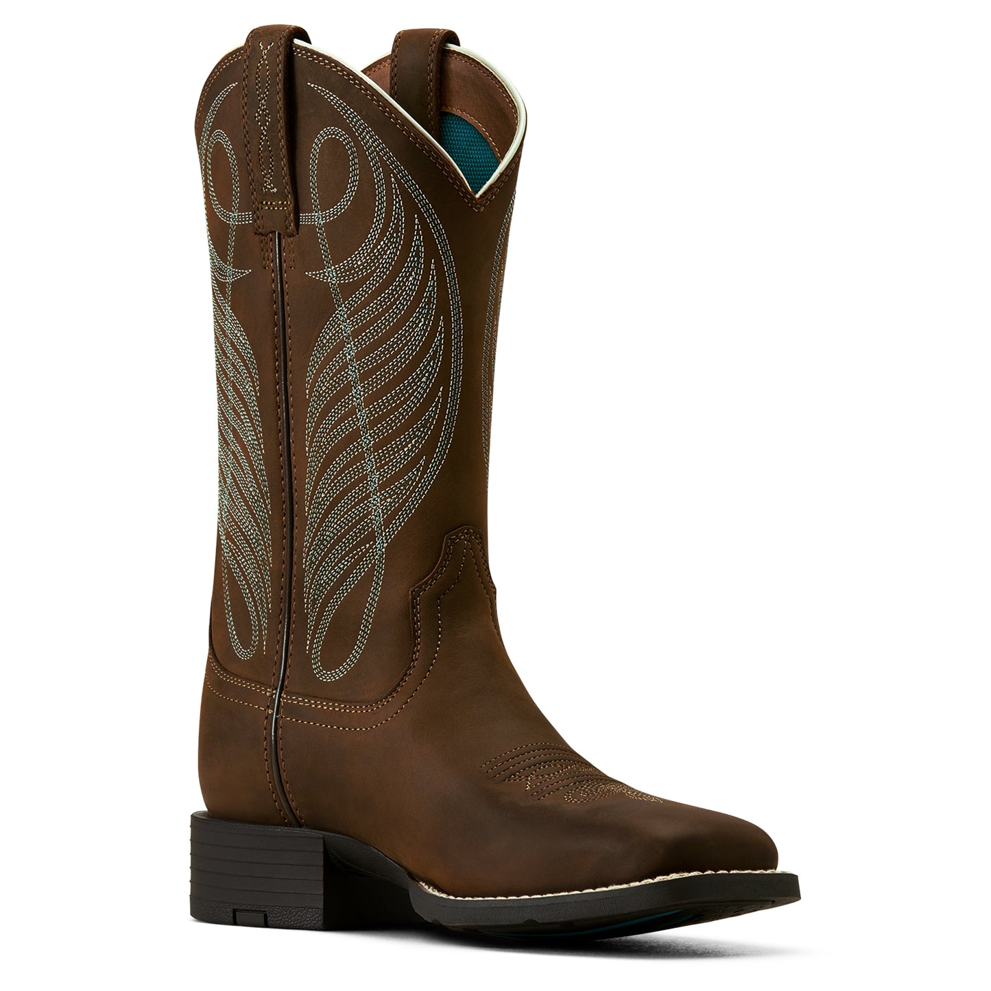 ARIAT - WOMEN'S ROUND UP WIDE SQUARE TO WESTERN BOOT - 10018528
