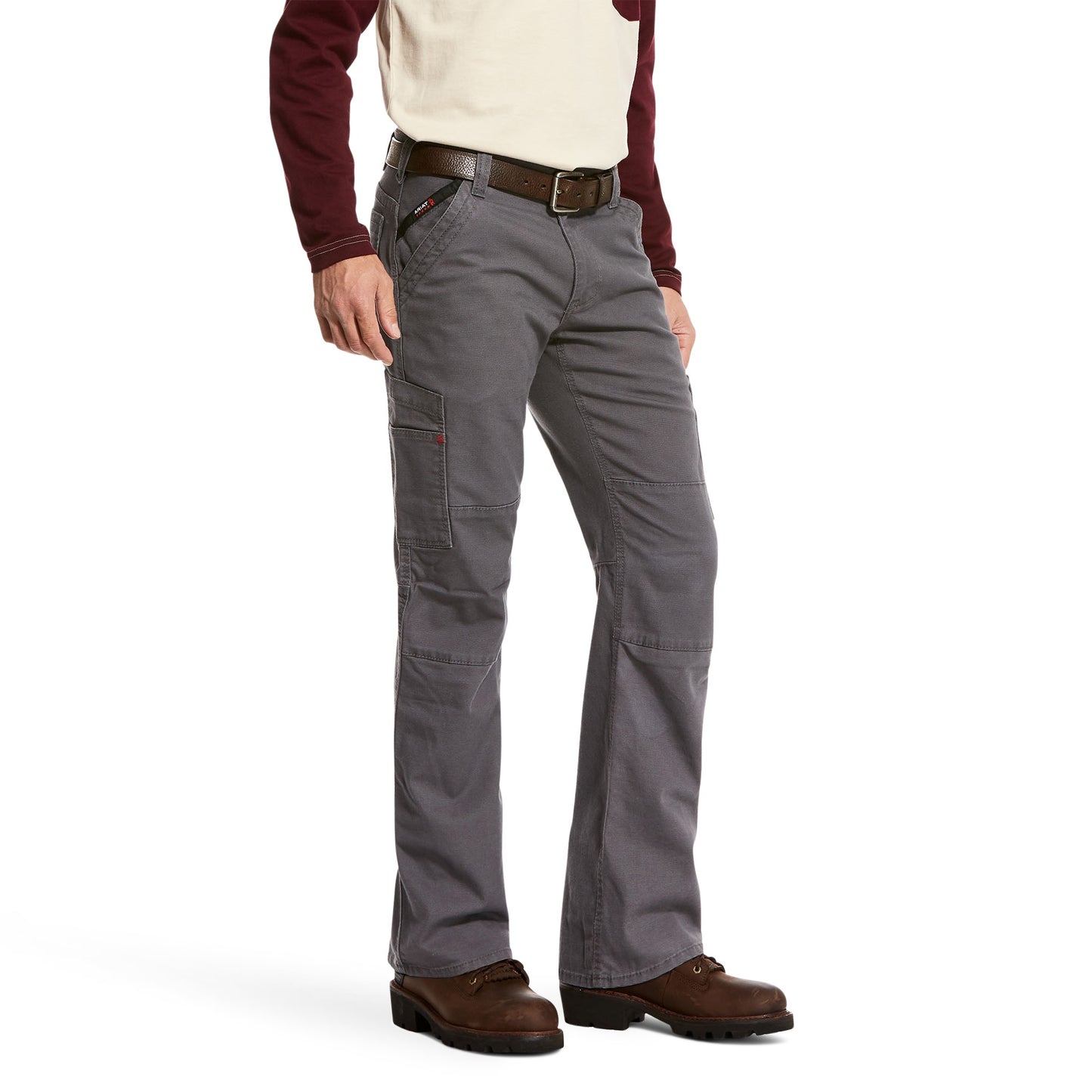 ARIAT FR - FR M5 STRAIGHT STRETCH DURALIGHT CANVAS STACKABLE STRAIGHT LEG PANT - 10027709