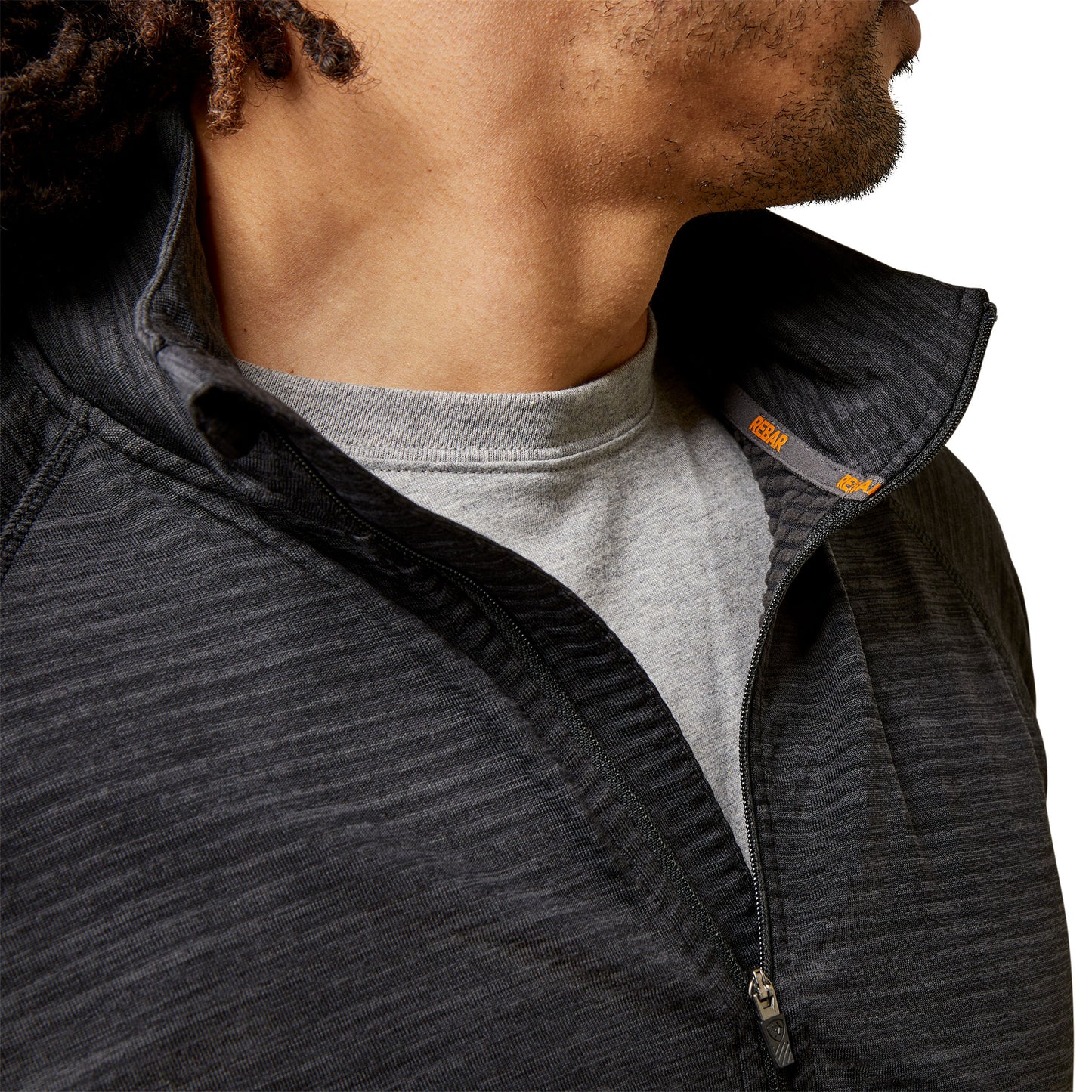 ARIAT - REBAR GRIDWORK BASELAYER 1/4 ZIP WATCH WINDOW T-SHIRT - 10046513