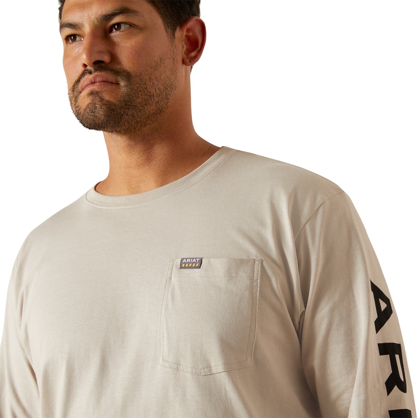 ARIAT - REBAR COTTON STRONG STANDARD LOGO POCKET T-SHIRT - 10062756