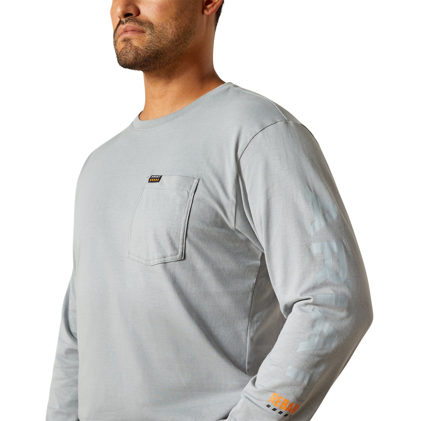 ARIAT - REBAR COTTON STRONG STANDARD LOGO POCKET T-SHIRT - 10062757
