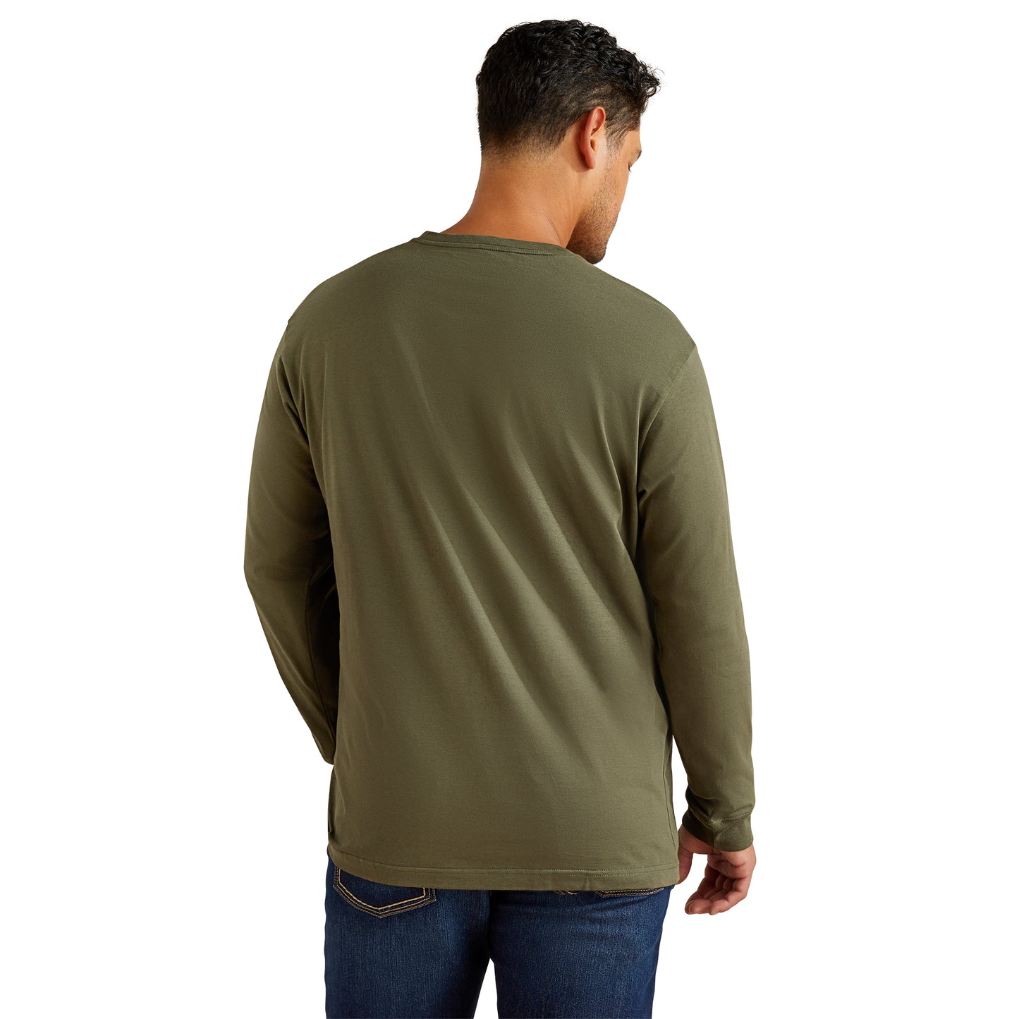 ARIAT - REBAR COTTON STRONG STANDARD LOGO POCKET T-SHIRT - 10062758