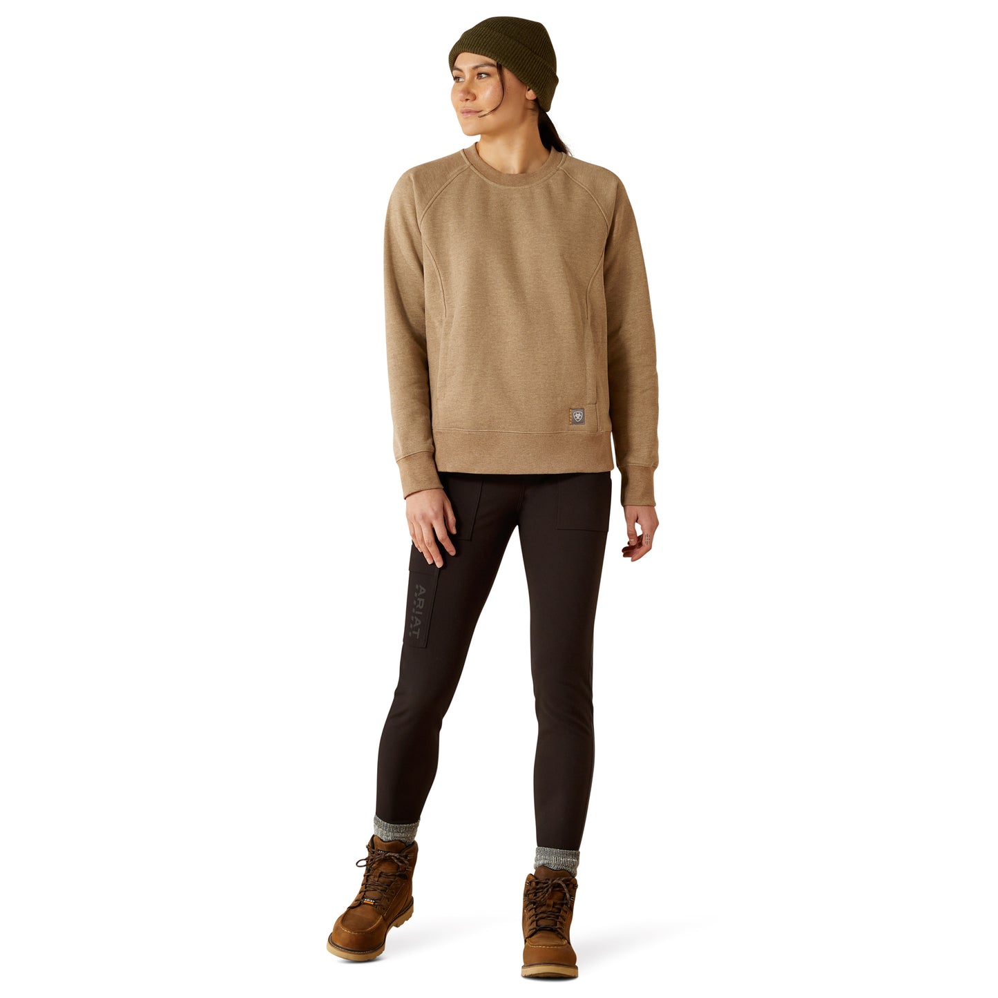 ARIAT - WOMEN'S REBAR LIGHTWEIGHT FLEECE SWEATSHIRT - 10062333