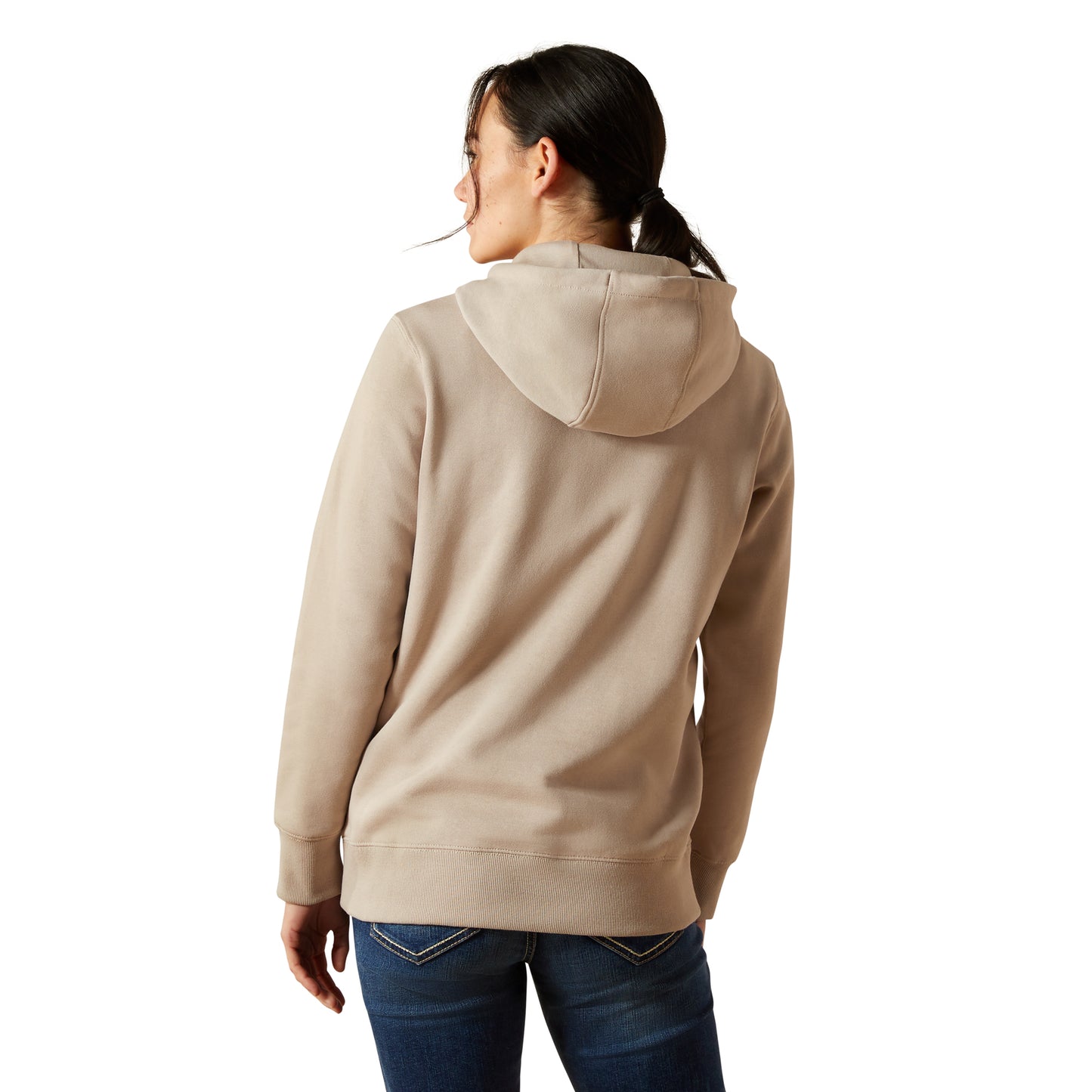 ARIAT - WOMEN'S REBAR SKILL SET 1/2 ZIP HOODIE - 10062653