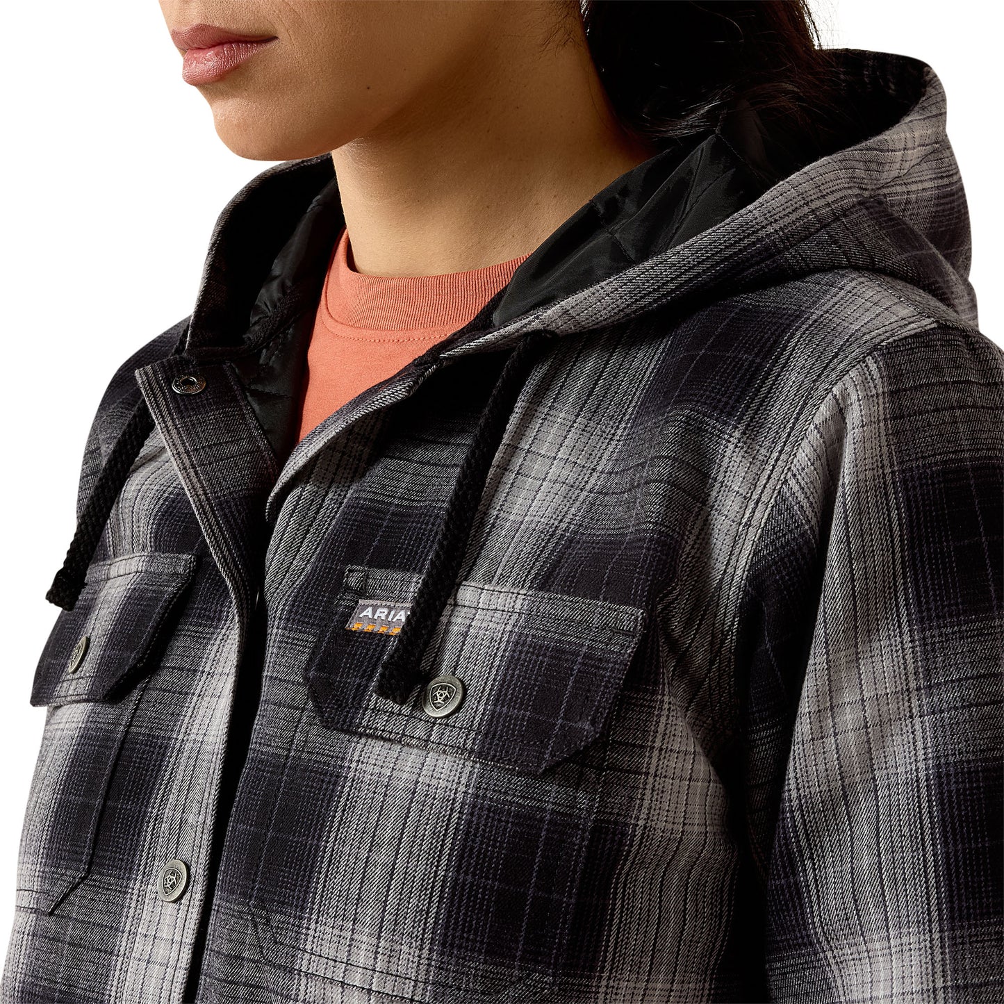 ARIAT - REBAR FLANNEL INSULATED SHIRT JACKET - 10062726