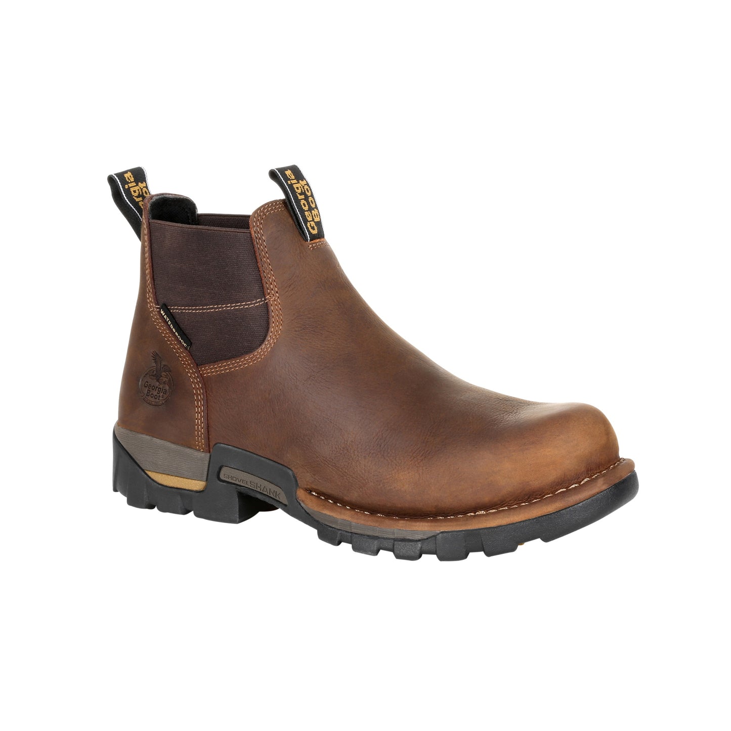 GEORGIA - 4" GEORGIA BOOT EAGLE ONE CHELSEA WORK BOOT - WATERPROOF - (STEEL TOE) - GB00337