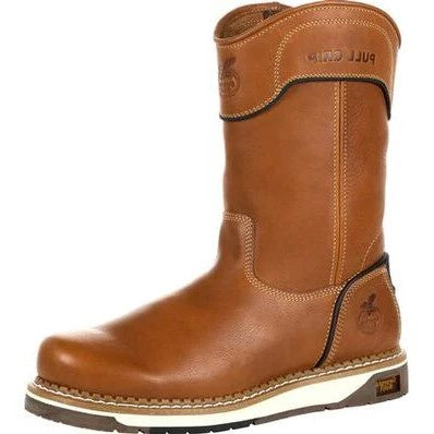 GEORGIA - 10" GEORGIA BOOT AMP LT WEDGE PULL-ON WORK BOOT - GB00349