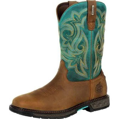 GEORGIA - 10" GEORGIA BOOT CARBO-TEC LT WOMEN'S LT PULL-ON BOOT - WATERPROOF (STEEL TOE) - GB00386