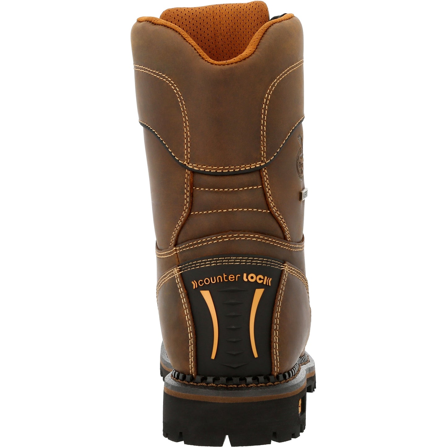 GEORGIA - 9" GEORGIA BOOT AMP LT LOW HEEL LOGGER WORK BOOT - WATERPROOF - (COMPOSITE TOE) - GB00473