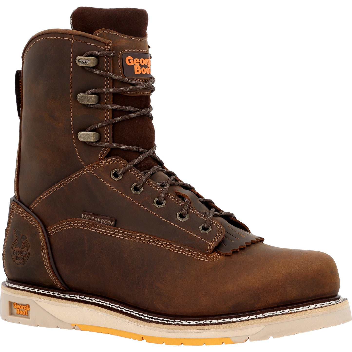 GEORGIA - 8" GEORGIA BOOT AMP LT WEDGE WORK BOOT - WATERPROOF - GB00593