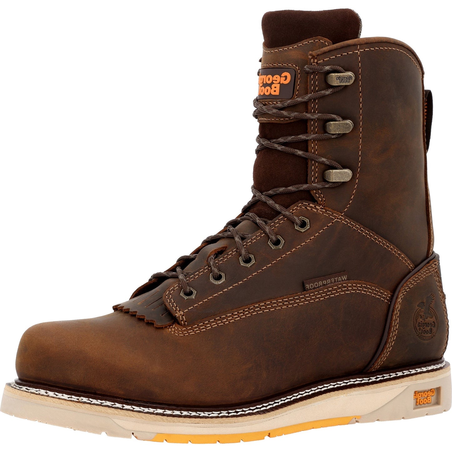 GEORGIA - 8" GEORGIA BOOT AMP LT WEDGE WORK BOOT - WATERPROOF - GB00593