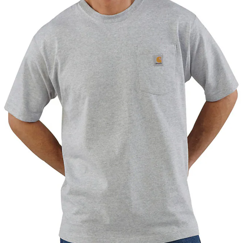 CARHARTT - LOOSE FIT HEAVYWEIGHT SHORT-SLEEVE POCKET T-SHIRT - K87