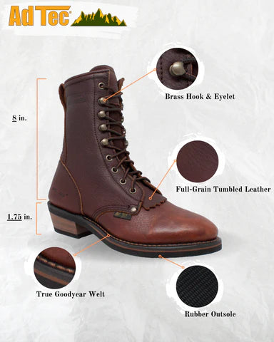 AD TEC - 8" WOMEN'S PACKER - 2173