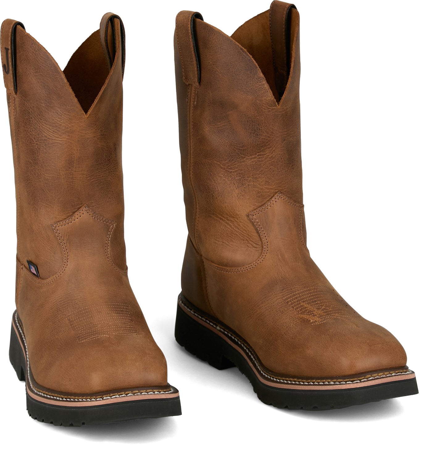 JUSTIN - 11" AMES - MADE IN THE USA (STEEL TOE) - HL4223