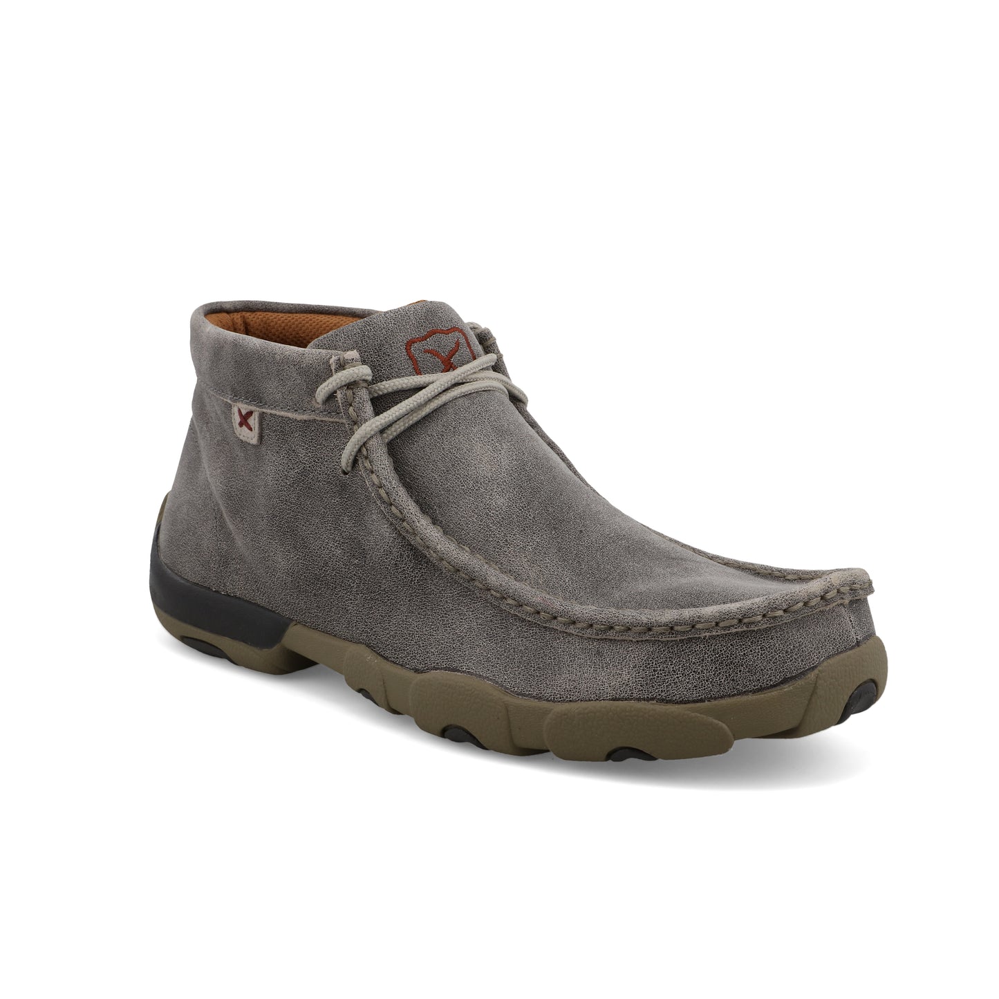 TWISTED X - CHUKKA DRIVING MOC - GREY - MDM0072