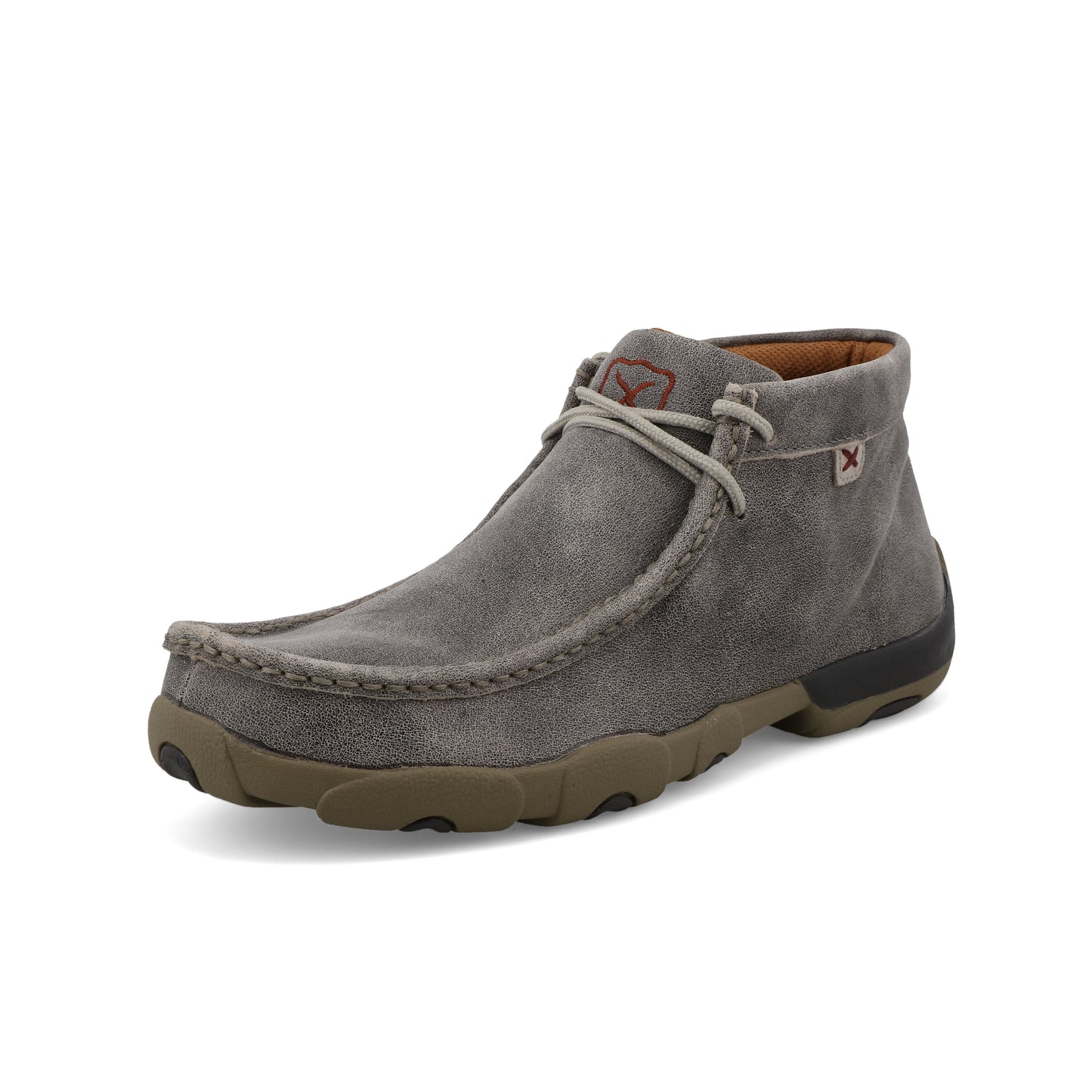 TWISTED X - CHUKKA DRIVING MOC - GREY - MDM0072