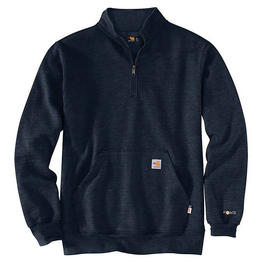CARHARTT FR - FLAME RESISTANT FORCE LOOSE FIT MIDWEIGHT QUARTER-ZIP SWEATSHIRT - 105028