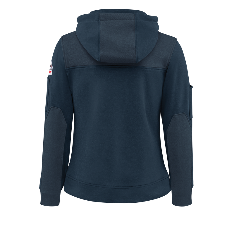 BULWARK FR - WOMEN'S FR FLEECE HOODIE - AMERICAN MADE - SMM5NV2