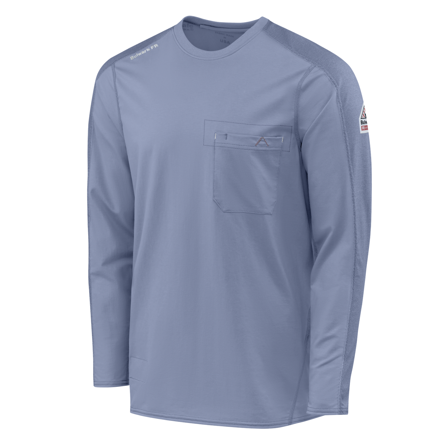 BULWARK FR - MEN'S FLEX KNIT TEE - AMERICAN MADE - STT2LB