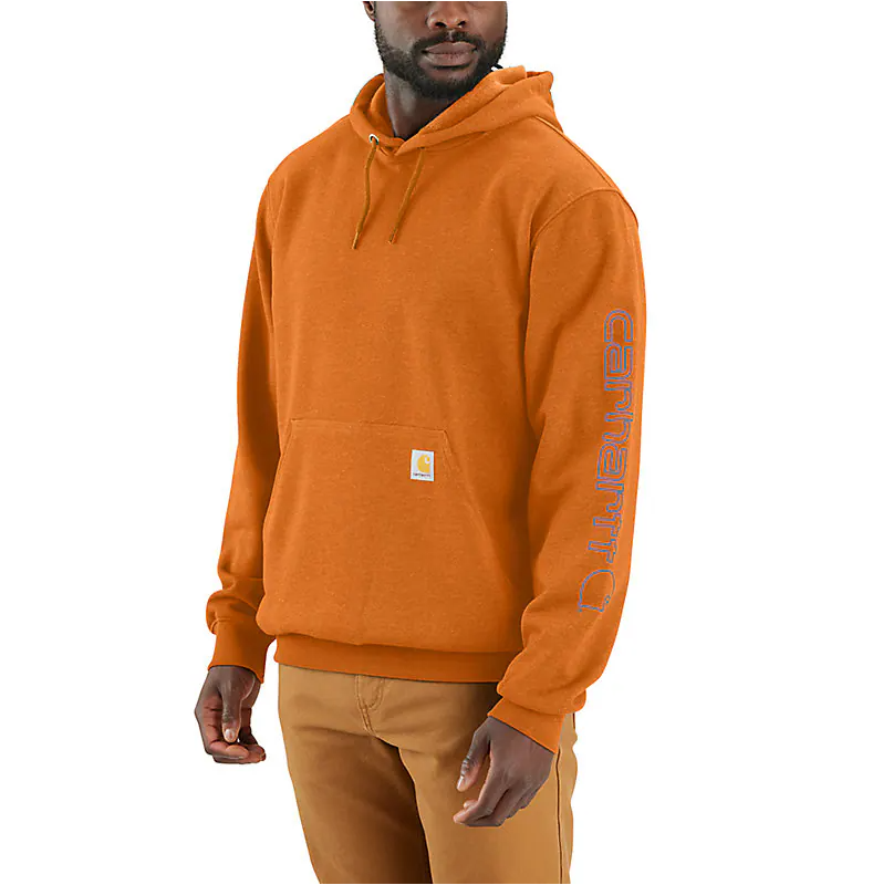 CARHARTT - LOOSE FIT MIDWEIGHT LOGO SLEEVE GRAPHIC SWEATSHIRT - K288-Q90