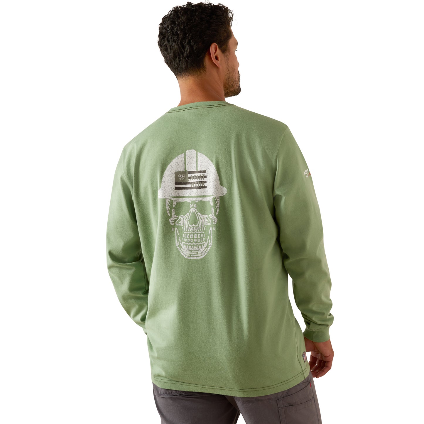 ARIAT FR - FR ROUGHNECK SKULL LOGO T-SHIRT - 10055095
