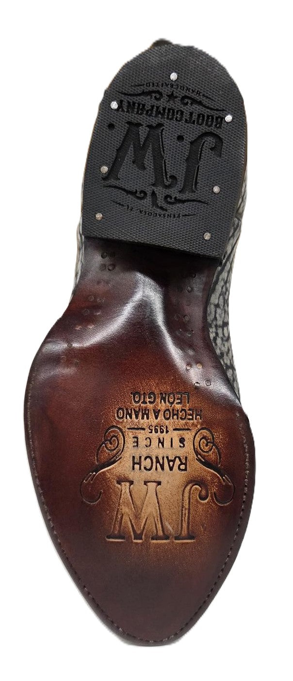 J.W. BOOT CO - WOMEN'S BULL NECK WESTERN BOOT