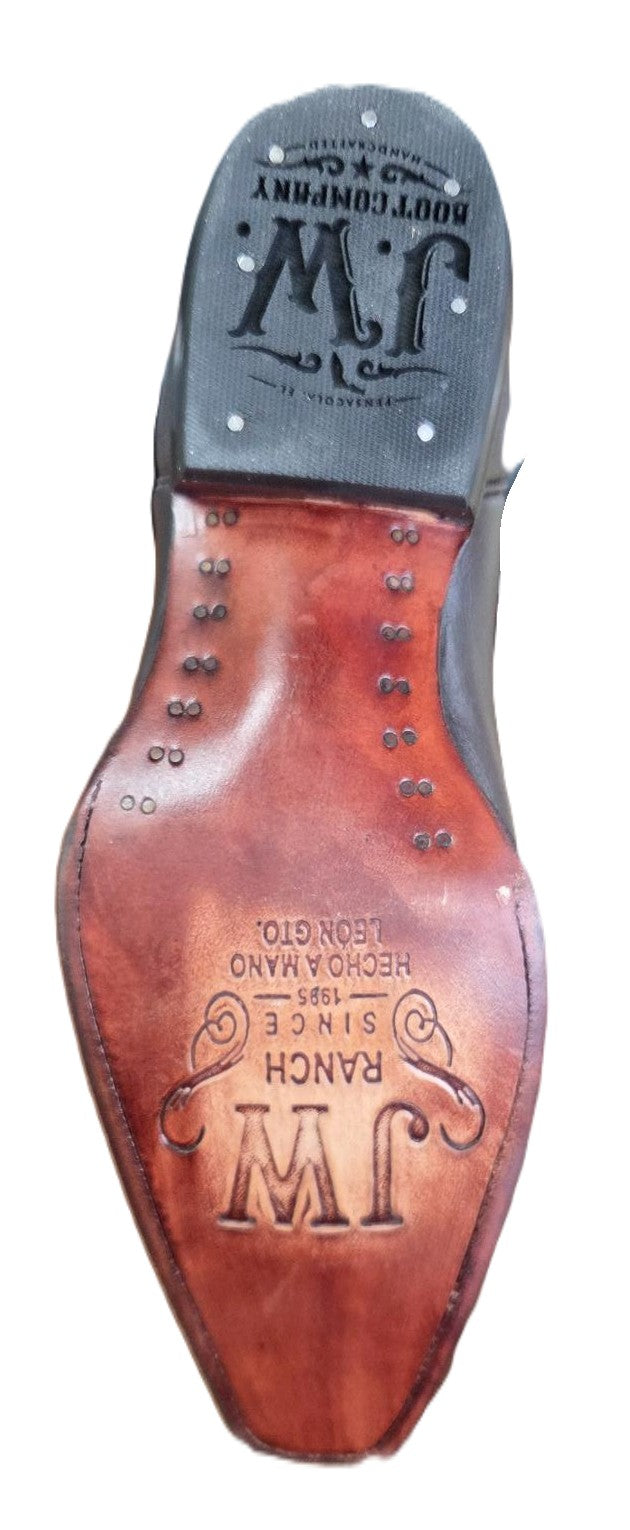 J.W. BOOTS - HOLLAND TOE WESTERN BOOT - 028