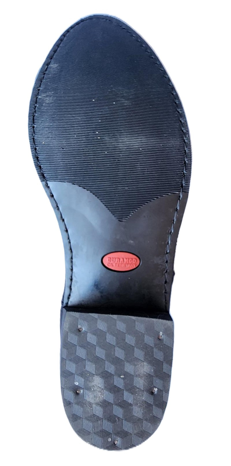 DURANGO - BLACK LEATHER LINED WESTERN BOOT - TR760